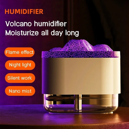 300ML USB Ultrasonic Humidifier with Aroma LED Light