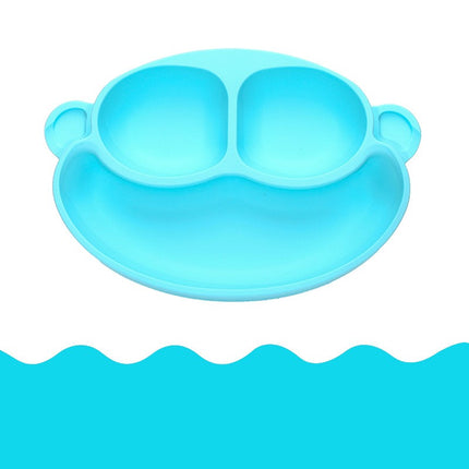 Suction cup silicone food supplement compartment