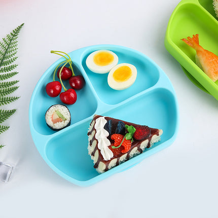 Meal training food supplement plate