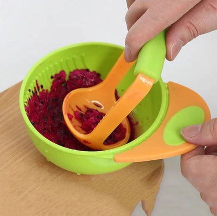 Baby Food Supplement Tool Grinding Bowl Supplementary Scissors Set