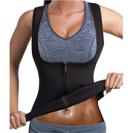 Fitness sweat sweat shaping vest