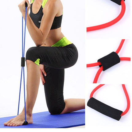 8 Word Fitness Rope Resistance Bands