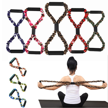 Chest Expander Eight character Pull Rope Muscle
