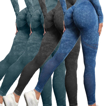 4PACK Active Yoga Pants Women's Yoga Pants