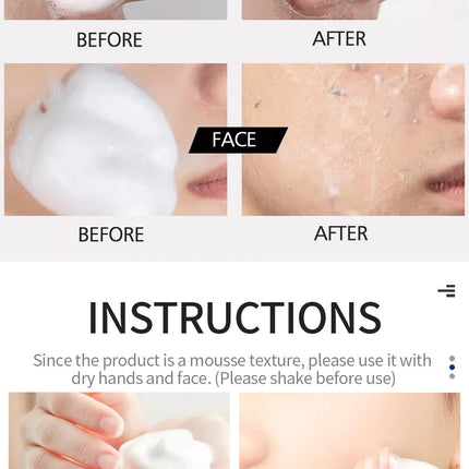Skin Care 60ml Exfoliating Mousse