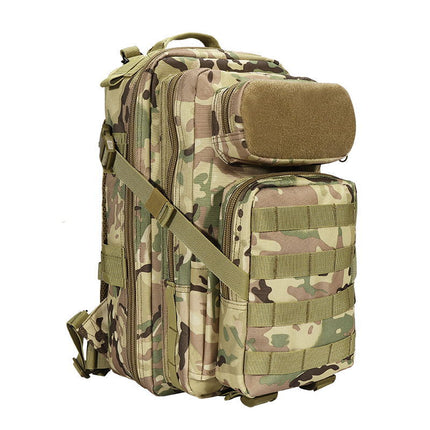 Tactical Camouflage Polyester Reinforced Backpack