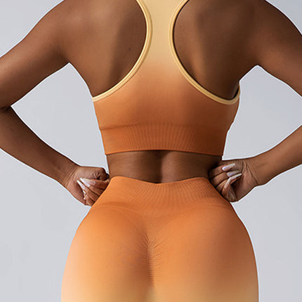 2 Pack Y Back Sports Bras For Women Spaghetti Thin Strap Workout Bras Wirefree Padded Racerback Yoga Bras