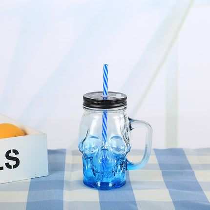 Skull drink glass