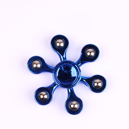 Electroplated steel ball fingertip gyro