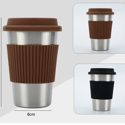 Stainless steel single layer cold drink cup