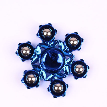 Electroplated steel ball fingertip gyro