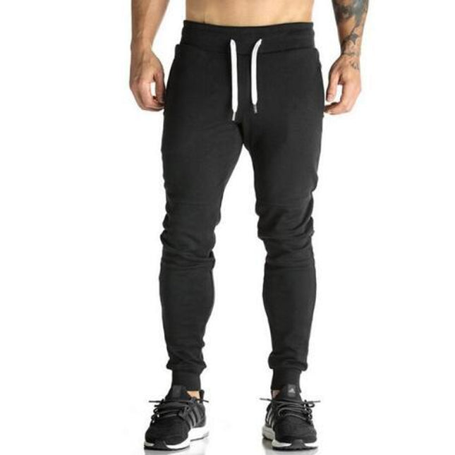 Newest Mens Sweatpants Autumn Winter Man Gyms Fitness Bodybuilding Joggers workout trousers Male Casual cotton Pencil Pants