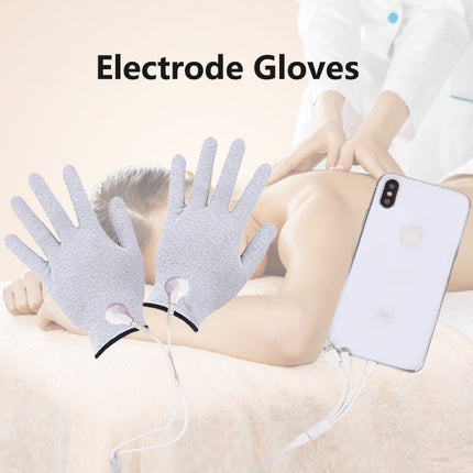 Health Micro-Current Meridian Gloves Massager