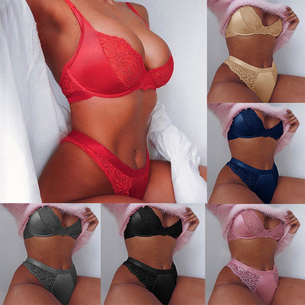 Sexy Three-Point Lingerie