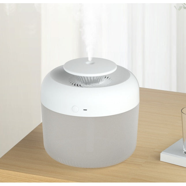 USB Ultrasonic Aroma Diffuser & Humidifier with 7-Colour LED