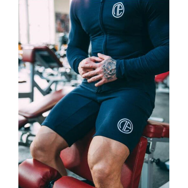 Mens Running Fitness Five-Point Shorts Cotton Mens Sports Shorts Middle Pants Basketball Training Gym Workout Board Short