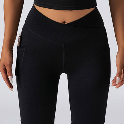 2 Pack High Waist Biker Shorts For Women-Workout Yoga Shorts Running Summer Soft Pants With Pockets