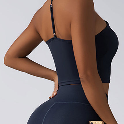 Crop Top With Built In Pads Sports Bras For Women