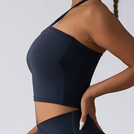 Crop Top With Built In Pads Sports Bras For Women