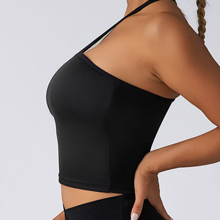 Crop Top With Built In Pads Sports Bras For Women