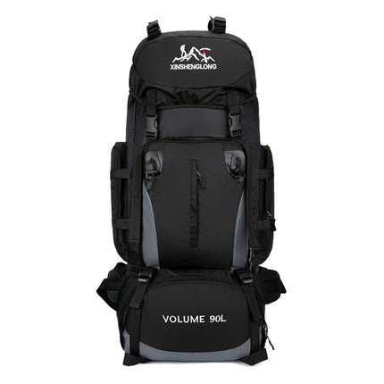 90L Large Capacity Lightweight Backpack For Men And Women, Outdoor Hiking Bag, Waterproof Hiking Bag, Tourist Work Bag