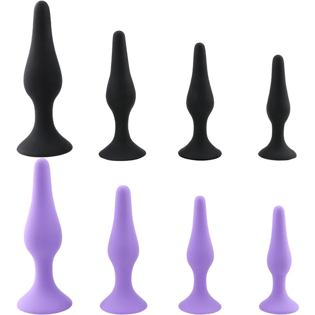 Silicone Butt Plug Set