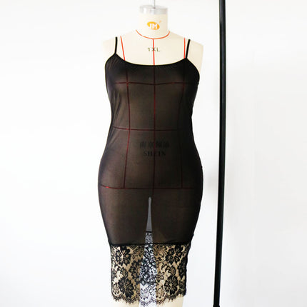Plus Size Lace Pajamas