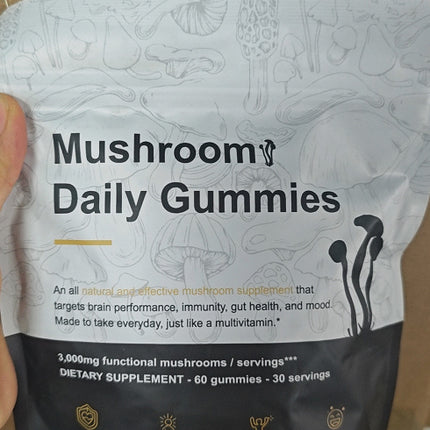 60 Mushroom Gummy Candies