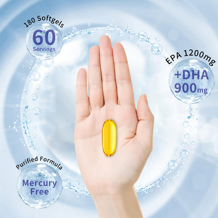 Mason Natural Omega 3 Fish Oil Softgels Dietary Supplement Supports Heart, Eye, Brain And Joint Health