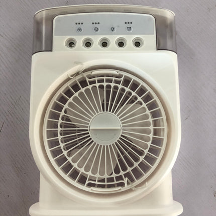 Portable USB Air Cooler with Mist & LED