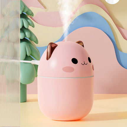 Cute Cat USB Humidifier with LED Light