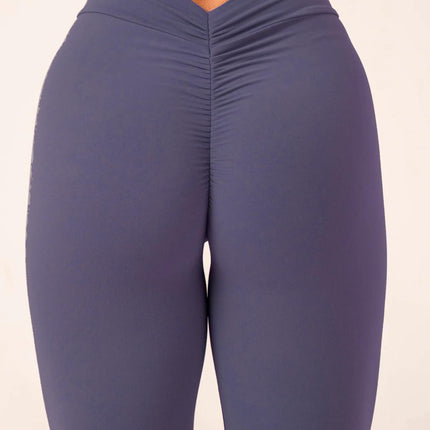High Waist Yoga Pants For Women, Seamless, Scrunch Butt, Elastic, Ultra-Soft Comfort Fit, Solid Color Sports Leggings