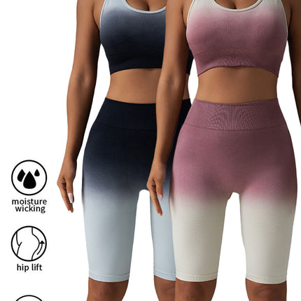 2 Pack Workout Shorts For Women Scrunch Butt Lifting High Waisted Yoga Gym Seamless Booty Biker Shorts