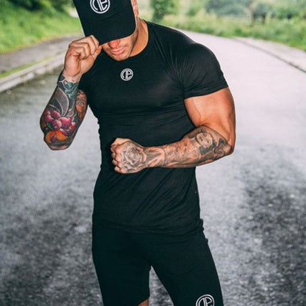 Mens Running Fitness Five-Point Shorts Cotton Mens Sports Shorts Middle Pants Basketball Training Gym Workout Board Short