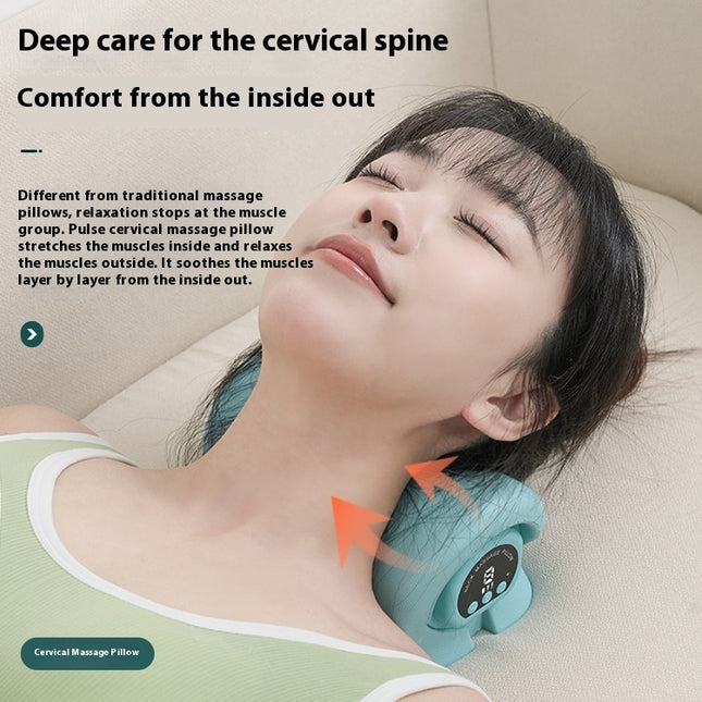 NeckEase Pro Heating & EMS Massage Pillow