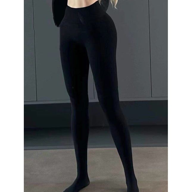 2pack Solid-color Yoga Exercise Leggings