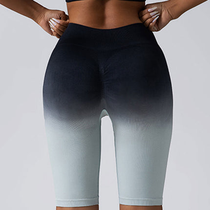 3 Pack Women Workout Shorts Scrunch Shorts Seamless High Waisted Contour Gym Yoga Biker Shorts
