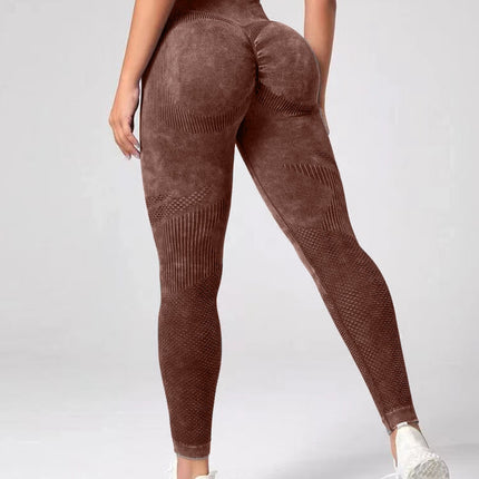 Hollow Design Seamless Leggings High Waist Hip Lifting Running Sports Fitness Yoga Pants Fashion Womens Clothing