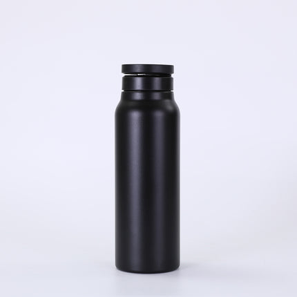 304 Stainless Steel Vacuum Cup Creative Magnetic Water Cup Insulated Sports Water Bottle With Straw Outdoor Insulated Water Mug With Magnetic Phone Holder