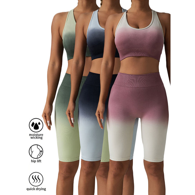 3 Pack Women Workout Shorts Scrunch Shorts Seamless High Waisted Contour Gym Yoga Biker Shorts