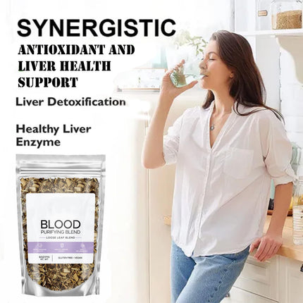 Natural Blood Detox & Cleansing Herbal Tea