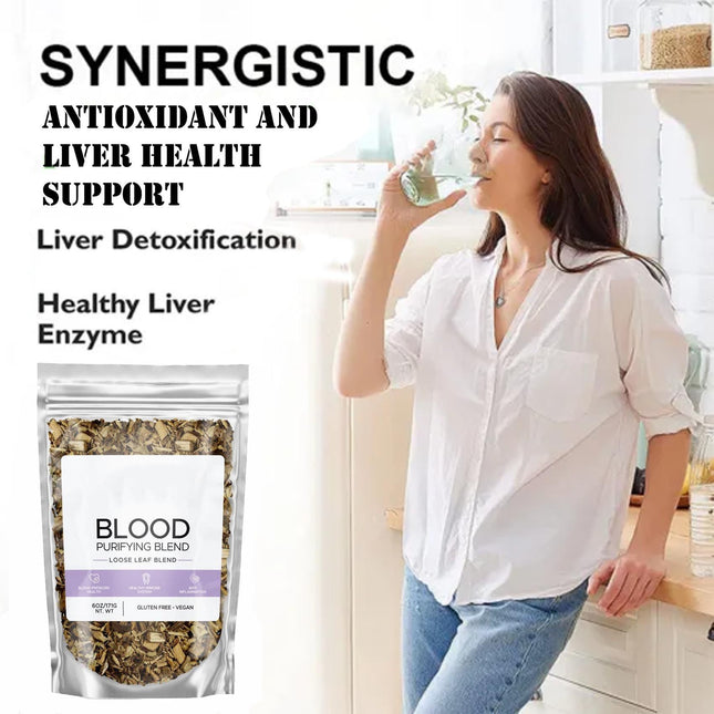 Natural Blood Detox & Cleansing Herbal Tea