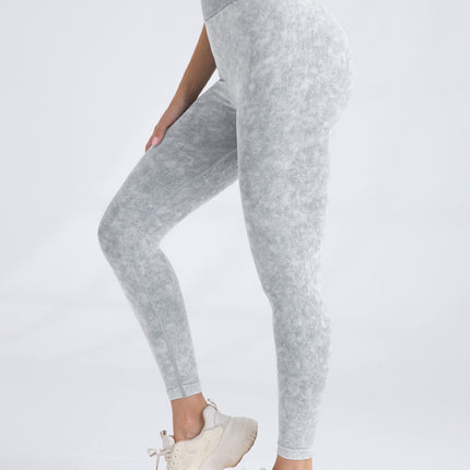V Back Scrunch Butt Workout Leggings Women Seamless Gym Yoga Leggings High Waist