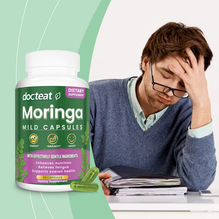 Organic Moringa Supplement for Energy & Health
