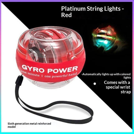 Self-starting Counting Wrist Ball Fitness Gyro Centrifugal Power Badminton Training Grip Ball