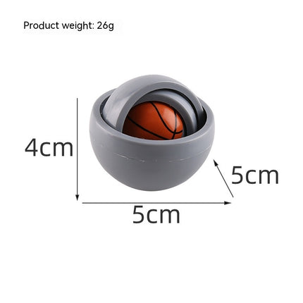 Fingertip Gyro Stress Relief Ball Decompression Vent