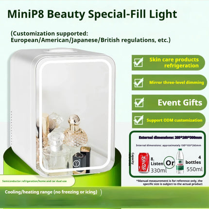 Cosmetics Facial Mask Skin Care Products Beauty Lipstick Special Mini Refrigerator