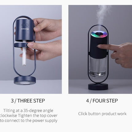 Magic Shadow USB Humidifier with Night Light