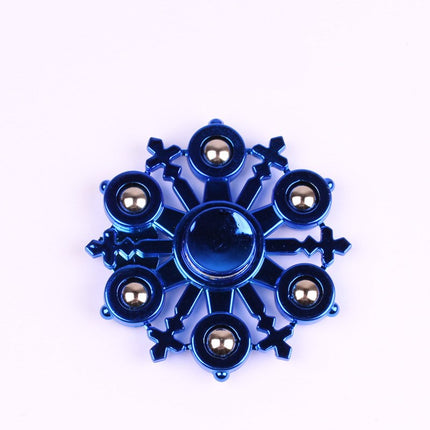 Electroplated steel ball fingertip gyro