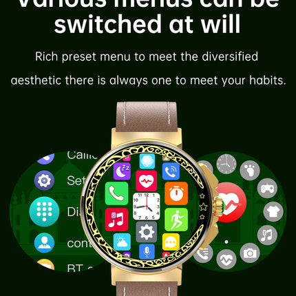 Health Monitoring Sports Bluetooth Watch
